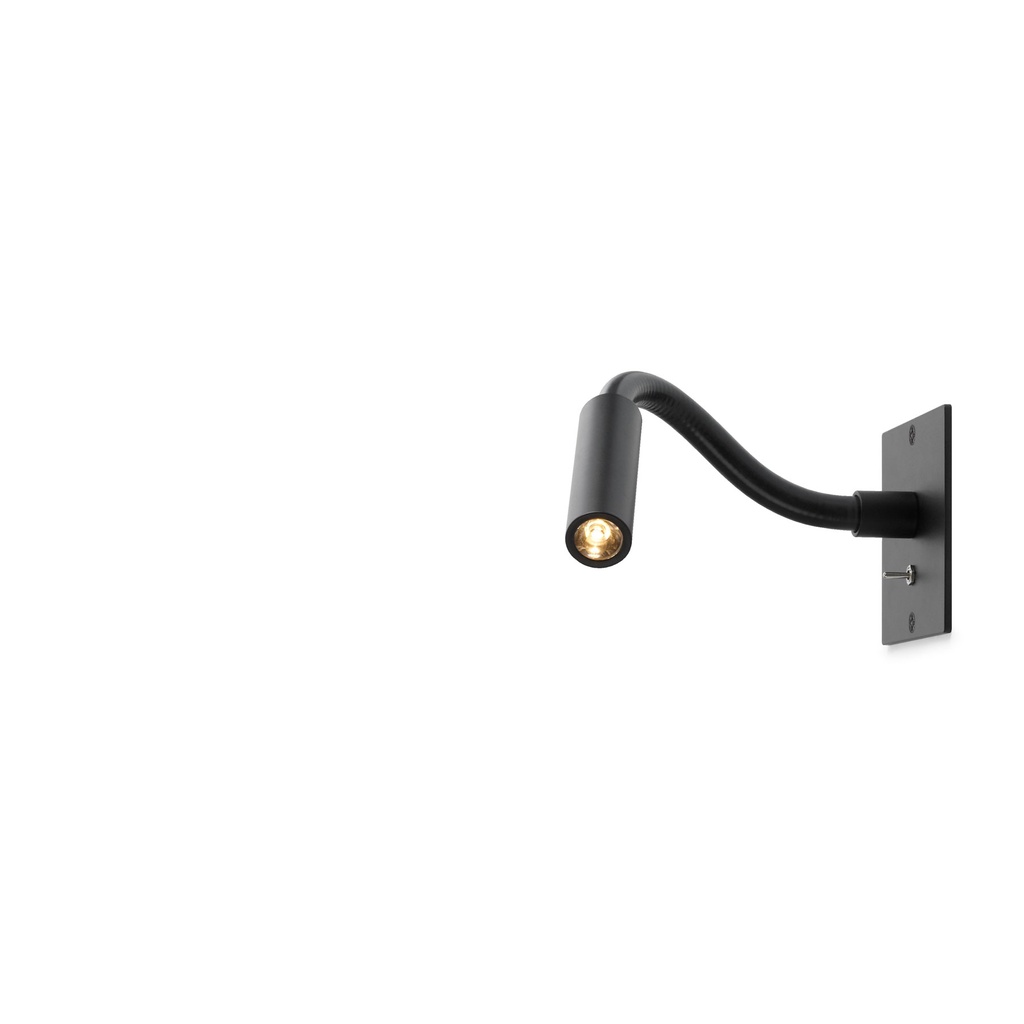 Scar-Led 1FDS built-in 95 WHITE frame + WHITE flex L200mm / WW - 25° / Switch + driver incl. (remote mounting) / dimmable 500mA (PUSH-DIM) 157LM 2700K CRI93 IP50