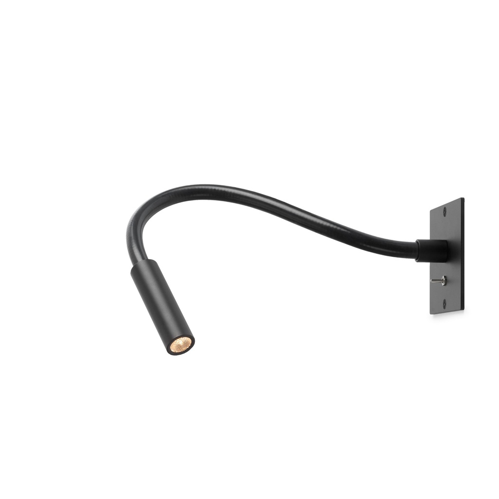 Scar-Led 1FDS built-in 95 WHITE frame + WHITE flex L400mm / WW - 40° / Switch + driver incl. (remote mounting) / dimmable 500mA (PUSH-DIM) 157LM 2700K CRI93 IP50