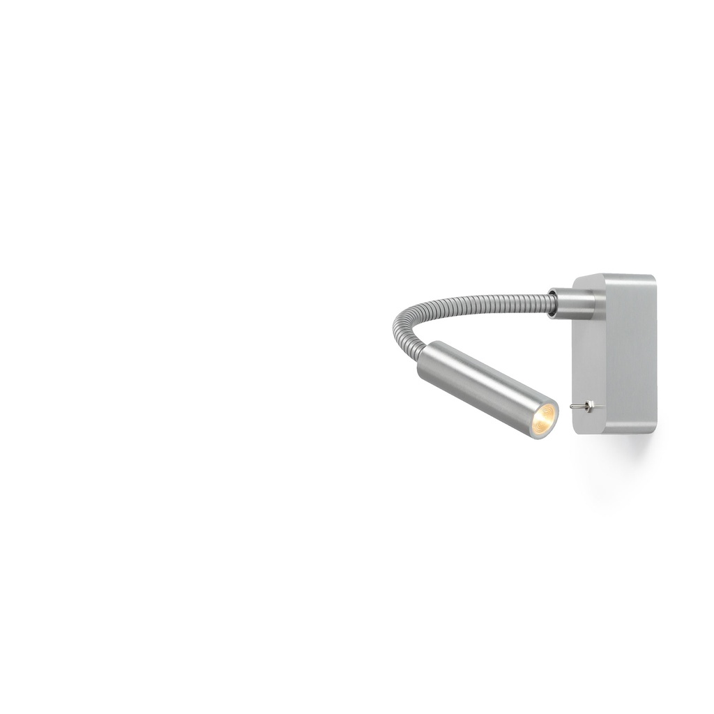 Scar-Led 1FDS built-in 95 BRONZE frame + BRONZE flex L750mm / WW - 40° / Switch + driver incl. (remote mounting) / dimmable 500mA (PUSH-DIM) 114LM 2700K CRI93 IP50