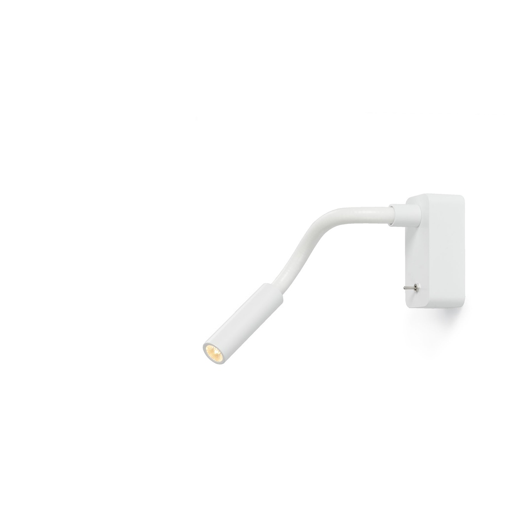 Scar-Led 1FDS built-up ALU frame + BLACK flex L200mm / WW - 25° / Driver + switch incl. / non-dimmable 114LM 2700K CRI93 IP50
