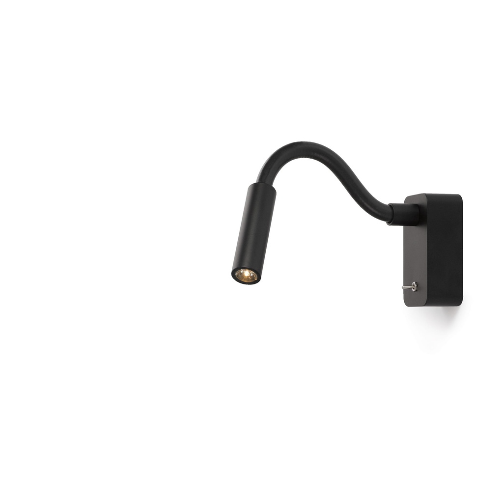 Scar-Led 1FDS built-up ALU frame + ALU flex L200mm / WW - 40° / Driver + switch incl. / non-dimmable 114LM 2700K CRI93 IP50
