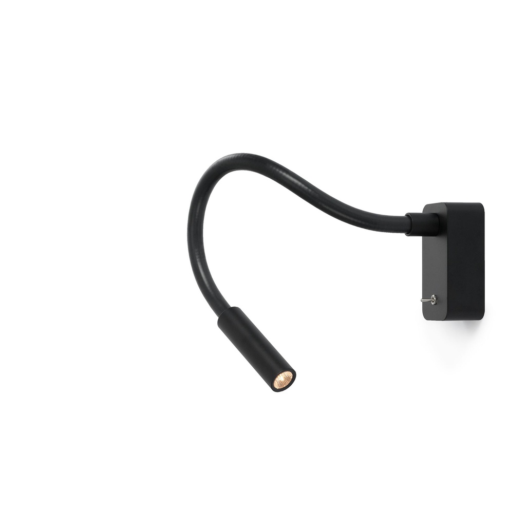 Scar-Led 1FDS built-up ALU frame + ALU flex L400mm / WW - 10° / Driver + switch incl. / non-dimmable 114LM 2700K CRI93 IP50