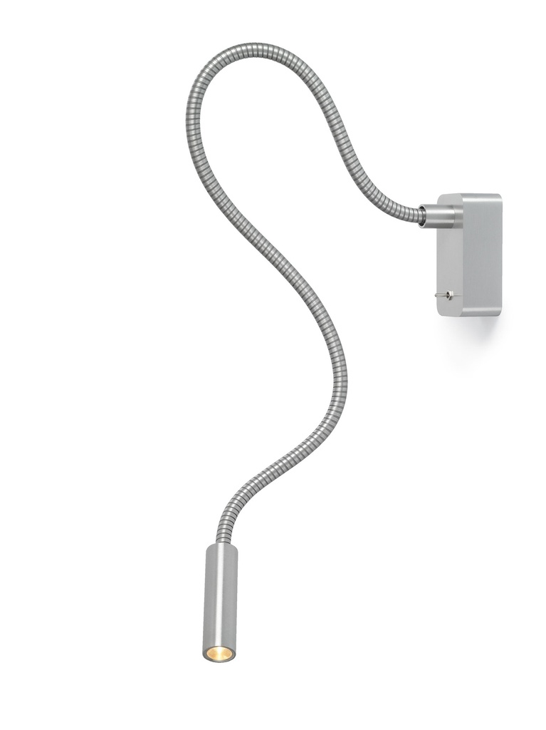 Scar-Led 1FDS built-up BRONZE frame + BRONZE flex L400mm / WW - 10° / Driver + switch incl. / non-dimmable 114LM 2700K CRI93 IP50