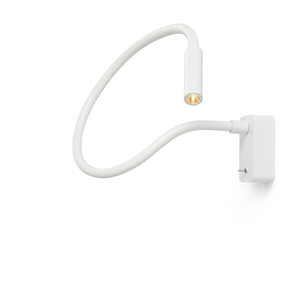 Scar-Led 1FDS built-up ALU frame + BLACK flex L750mm / WW - 10° / Driver + switch incl. / non-dimmable 114LM 2700K CRI93 IP50