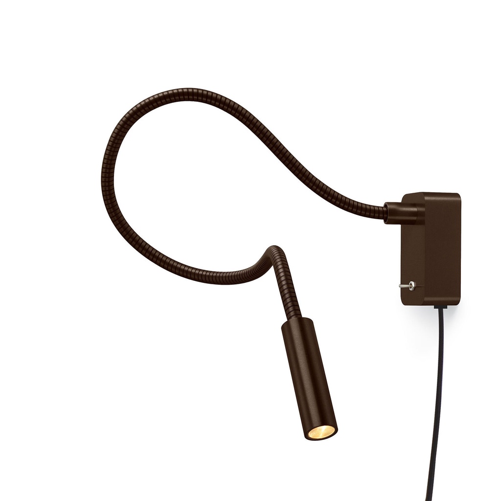 Scar-Led 1FDS built-up plug WHITE frame + WHITE flex L750mm / WW - 25° / Driver + switch incl. / non-dimmable114LM 2700K CRI93 IP50