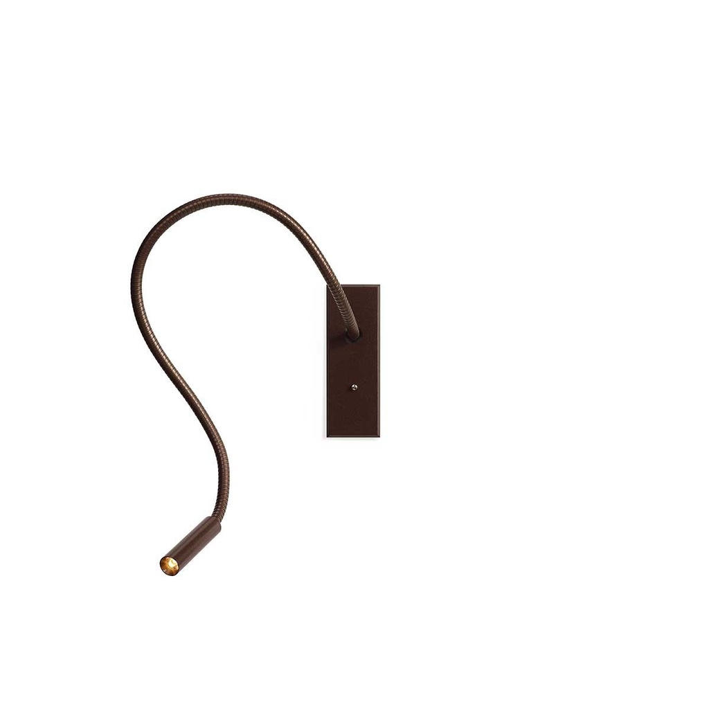 Scar-Lite 1FD built-in BRONZE frame + BRONZE flex L500mm / WW - 42° / Driver incl. (remote mounting) / dimmable 500mA (PUSH-DIM or 1-10V)114LM 2700K CRI93 IP50