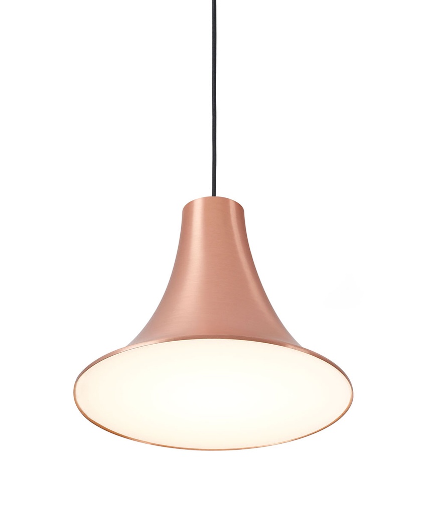 Scar-Lite 1FDS USB built-up BRONZE frame + BRONZE flex L500mm / WW - 42° / Driver + switch incl. / dimmable 500mA (PUSH-DIM)      IP50