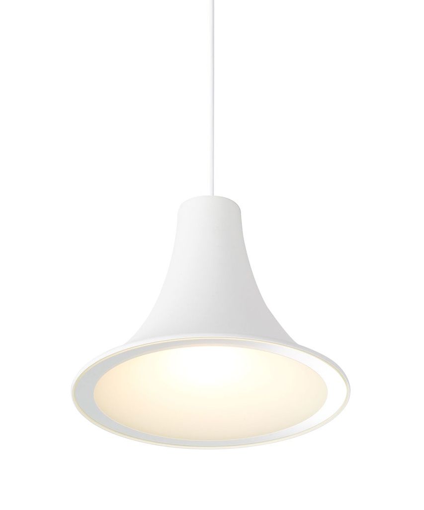 Sirens SU frosted glass big mirror + edge mirror WHITE ? 265 / Bulb excl.      IP50