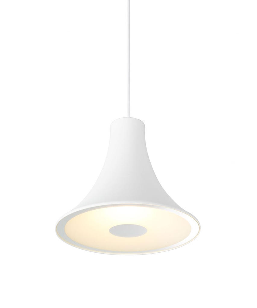Sirens SU frosted glass edge mirror WHITE ? 210 / Bulb excl.      IP50