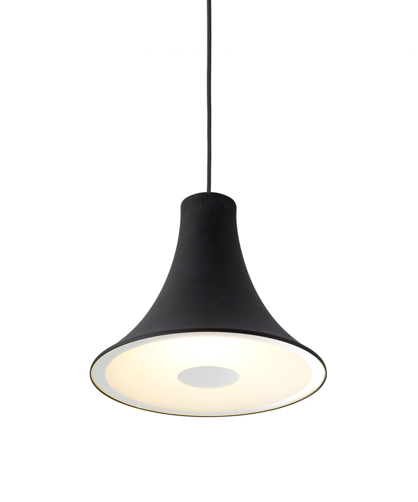 Sirens SU frosted glass edge mirror BLACK ? 210 / Bulb excl.      IP50