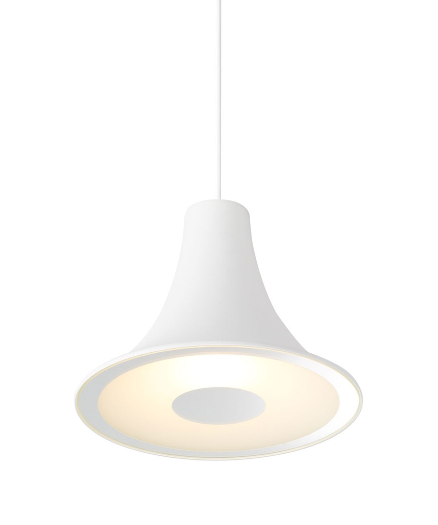 Sirens SU frosted glass edge mirror WHITE ? 265 / Bulb excl.      IP50