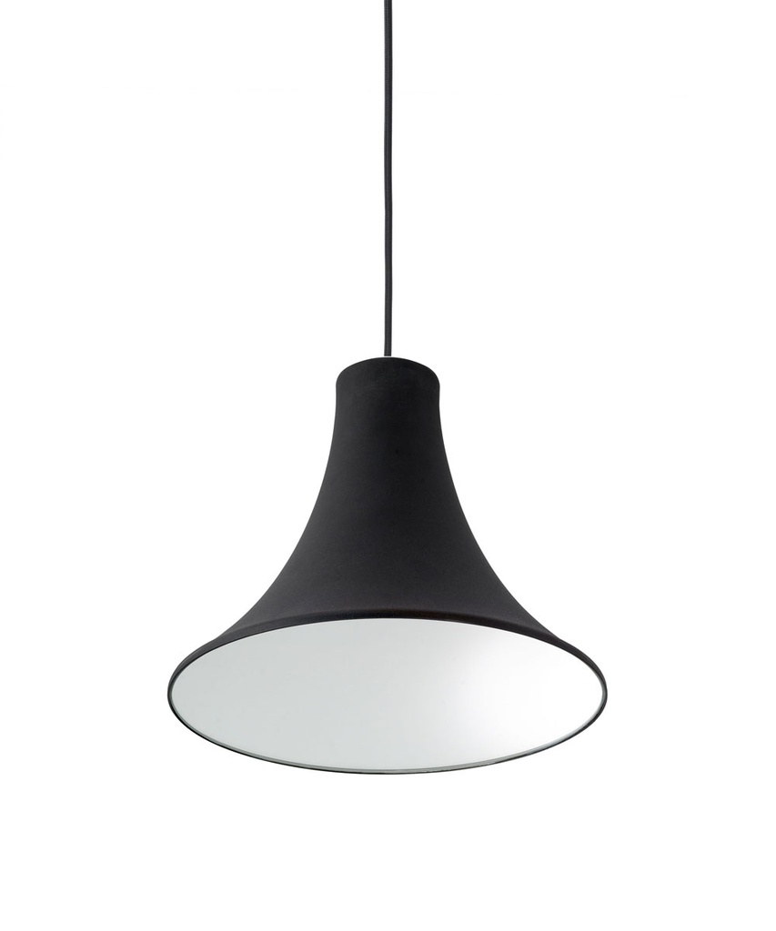 Sirens SU frosted glass small mirror + edge mirror BLACK ? 265 / Bulb excl.       