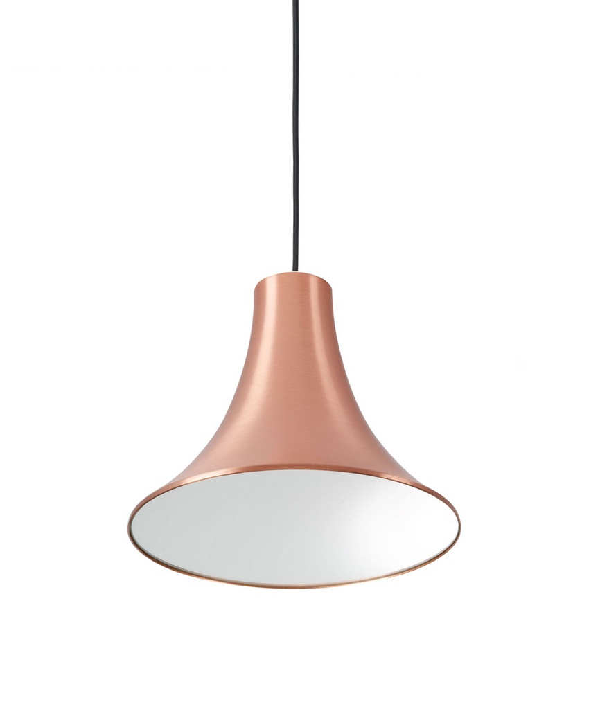 Sirens SU frosted glass small mirror + edge mirror COPPER ? 265 / Bulb excl.       