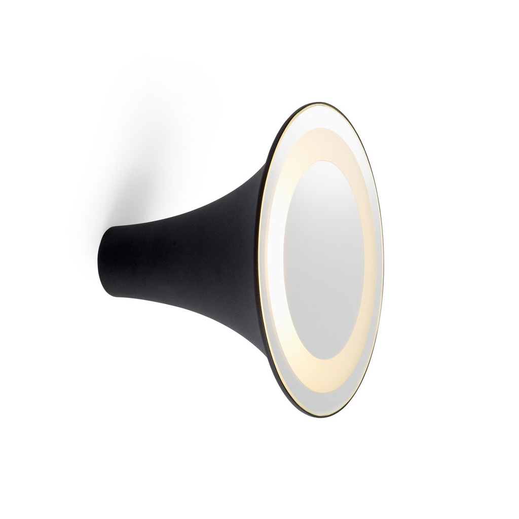 Sirens W/C diffuser glass BLACK ? 210 / Bulb excl.      IP50
