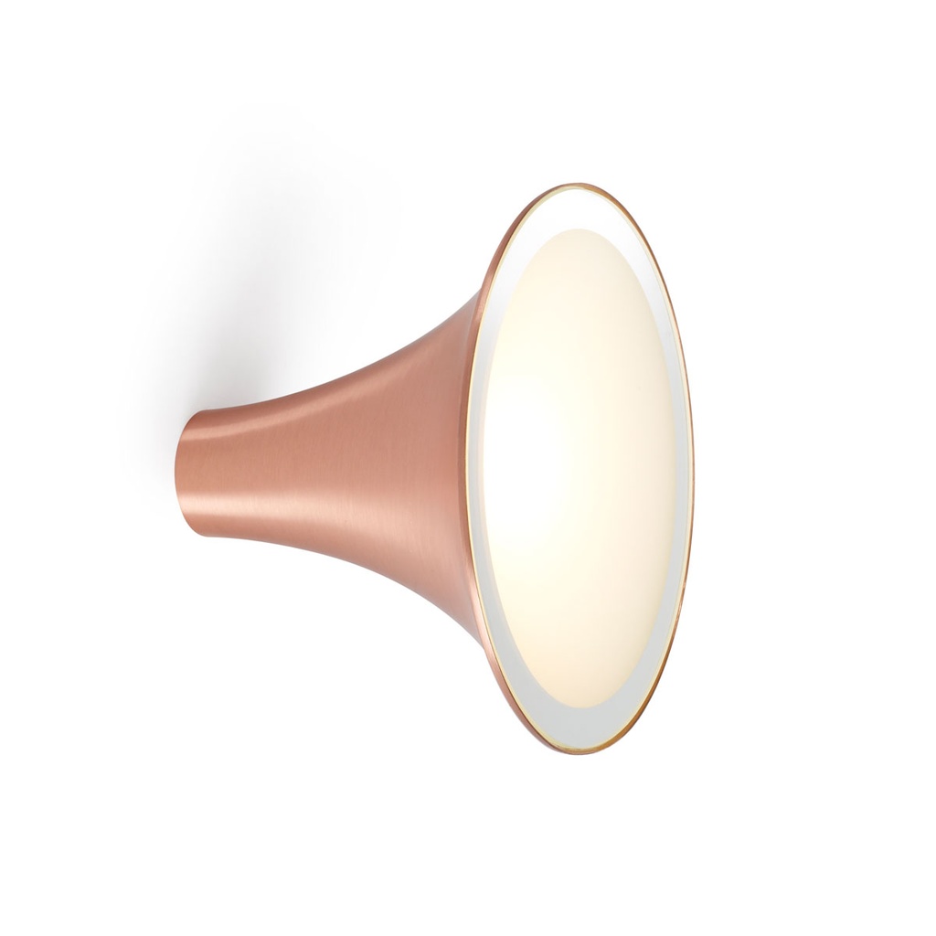 Sirens W/C frosted glass big mirror + edge mirror COPPER ? 210 / Bulb excl.      IP50