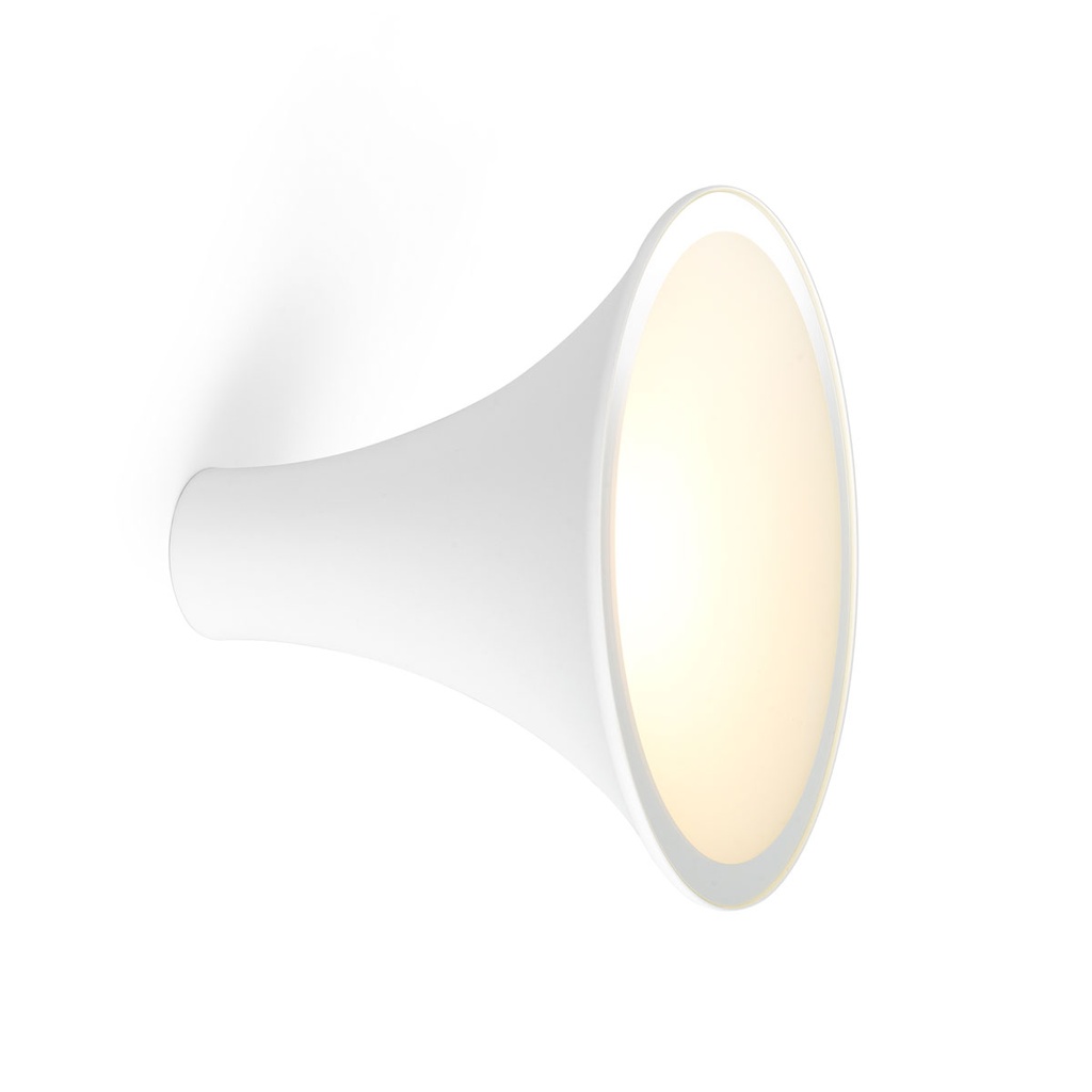 Sirens W/C frosted glass big mirror + edge mirror WHITE ? 265 / Bulb excl.      IP50