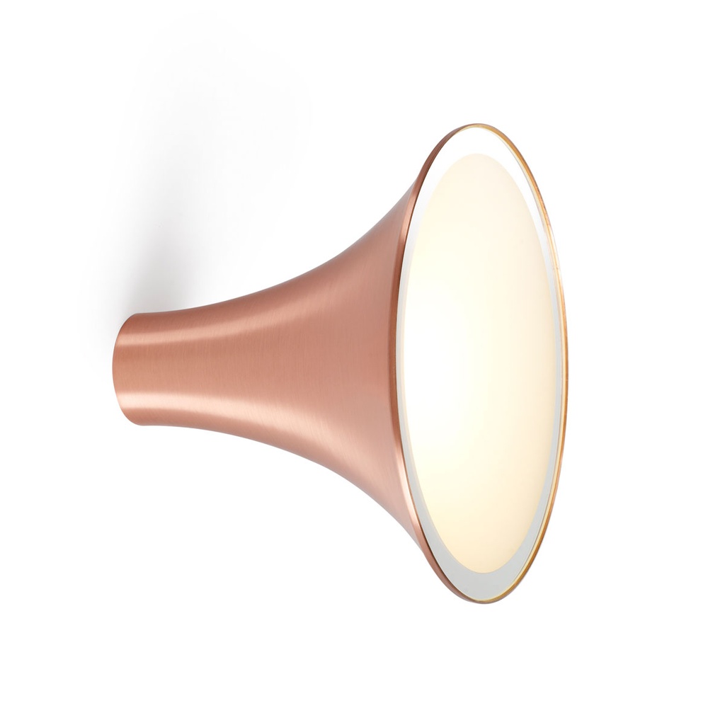 Sirens W/C frosted glass big mirror + edge mirror COPPER ? 265 / Bulb excl.      IP50