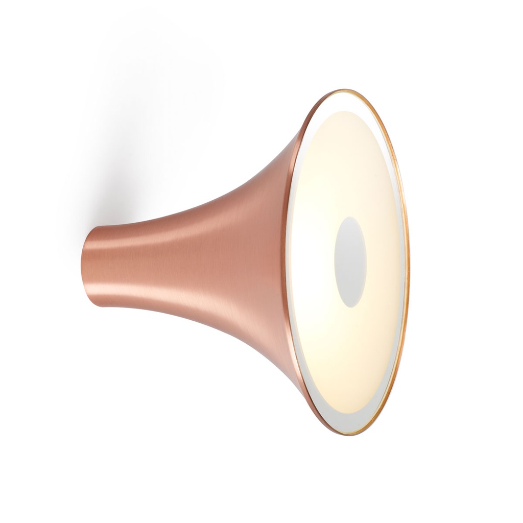 Sirens W/C frosted glass edge mirror COPPER ? 265 / Bulb excl.      IP50