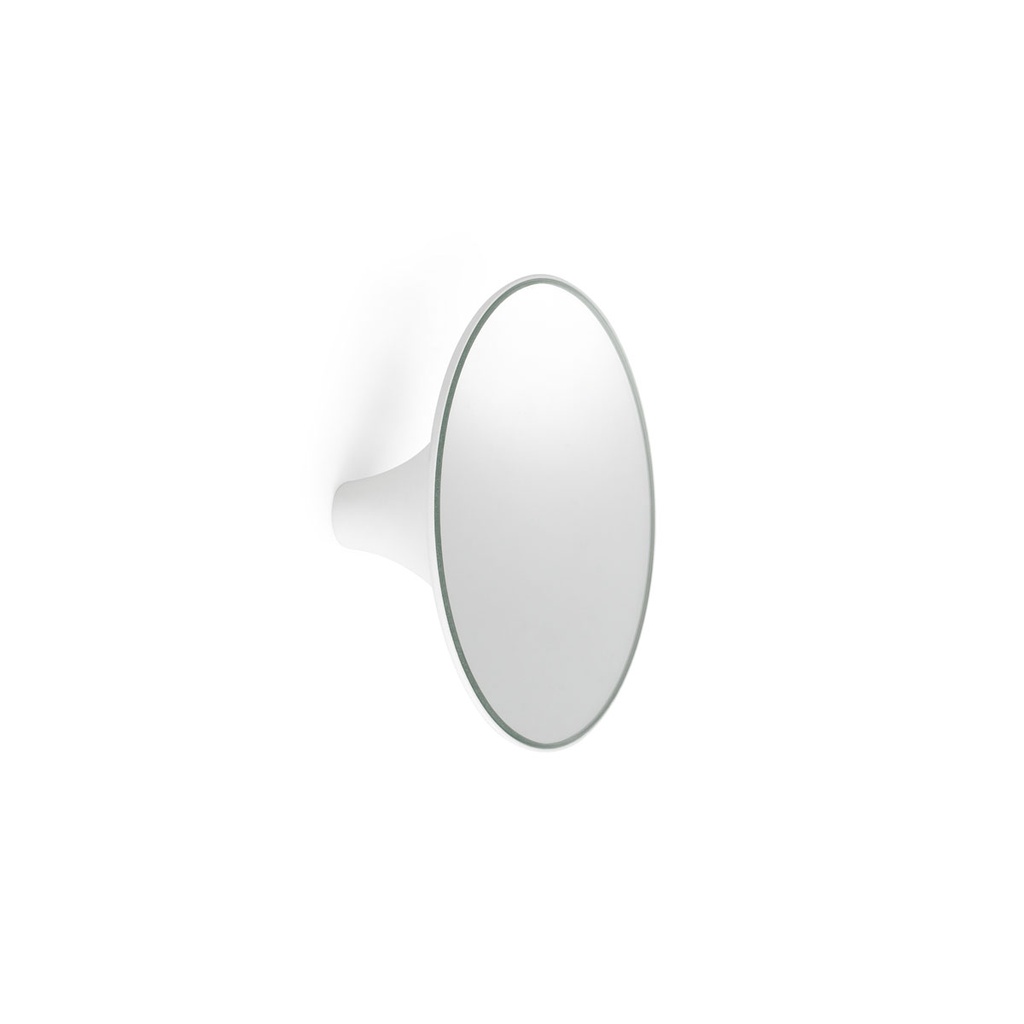 Sirens W/C frosted glass small mirror + edge mirror WHITE ? 210 / Bulb excl.       