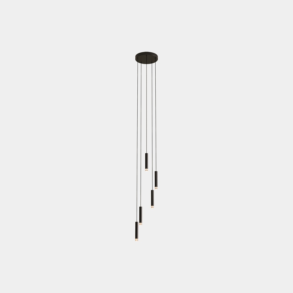 Candle XS 5 Bodies Chandelier
