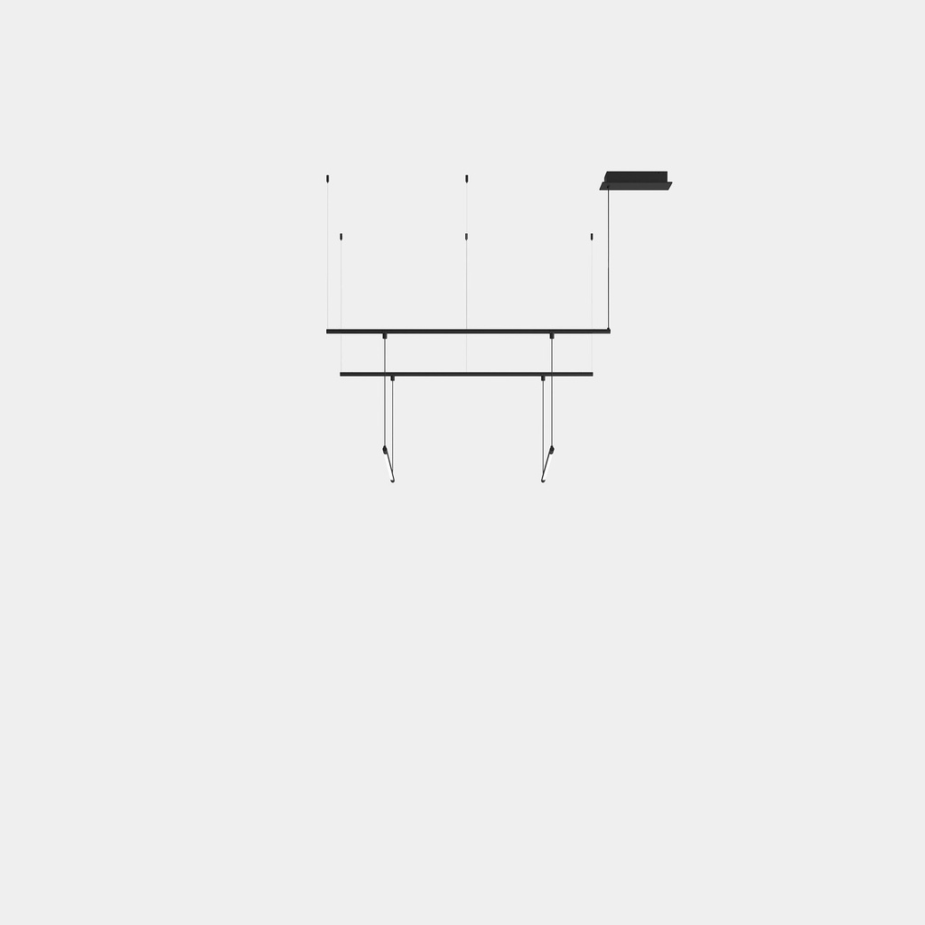 Tubs Modular Track with 2 Lineal