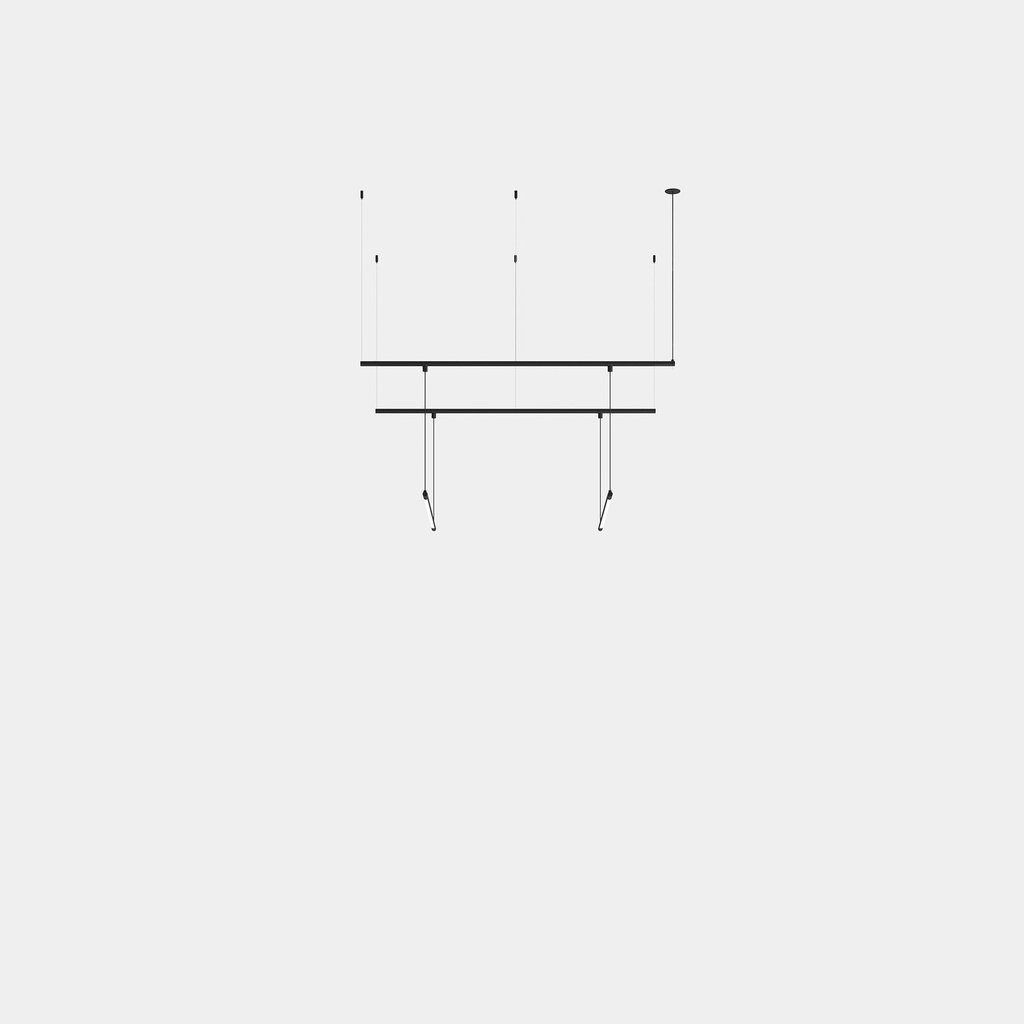 Tubs Modular Track with 2 Lineal