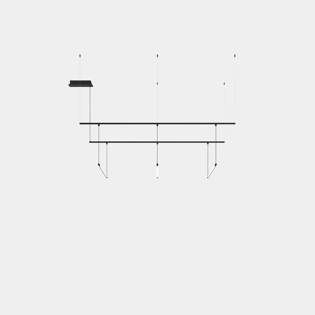 Tubs Modular Track with 3 Lineal