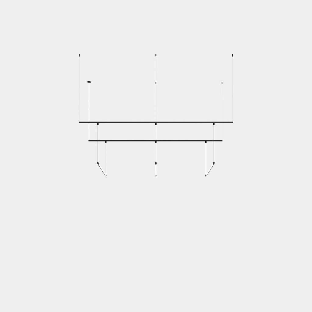 Tubs Modular Track with 3 Lineal