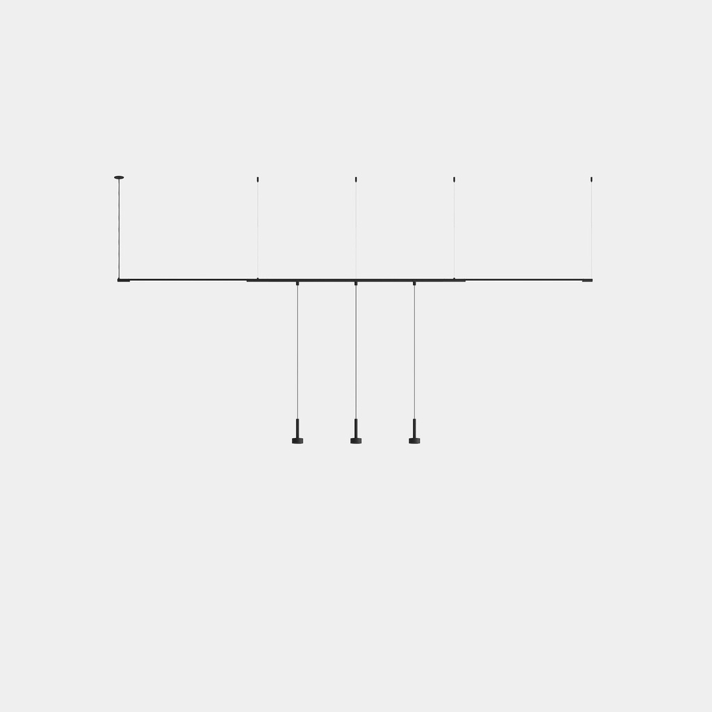 Tubs Modular Lineal & Track with 3 Downlights