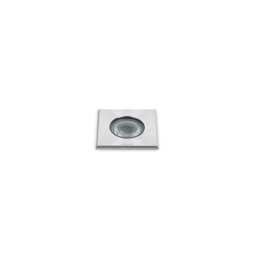 CNC 35 Q LED 24V L BLU 2W Inox