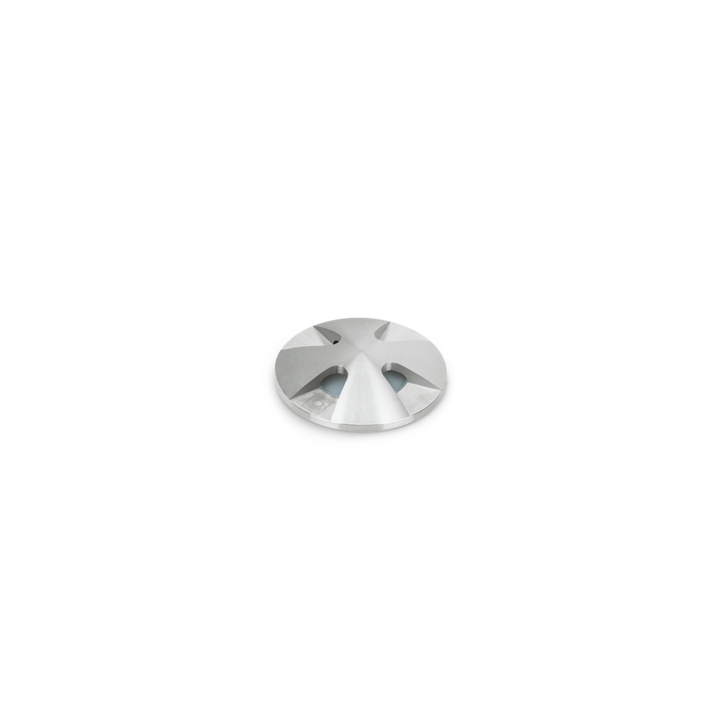 CNC 35 Mask LED 24V  BLU 2W Inox