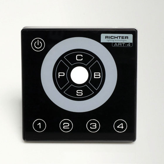 DMX Control Panel RGB Wall Mount 6A