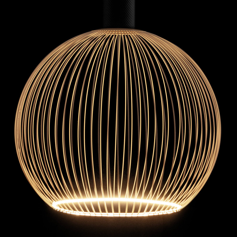 LED FLOATING FILO DESERT SAND GLOBE G300 - 6W - CRI90 - 2200K - E27  - 450LM