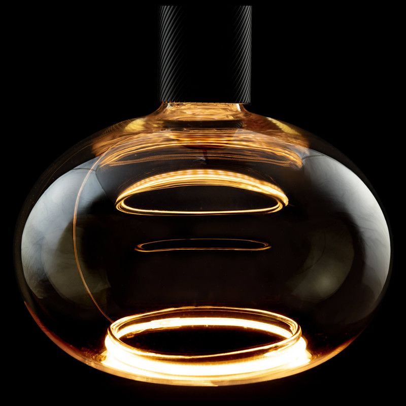 LED FLOATING OVAL 200 GOLDEN - 4,5W - CRI90 - 2200K - E27  - 300LM