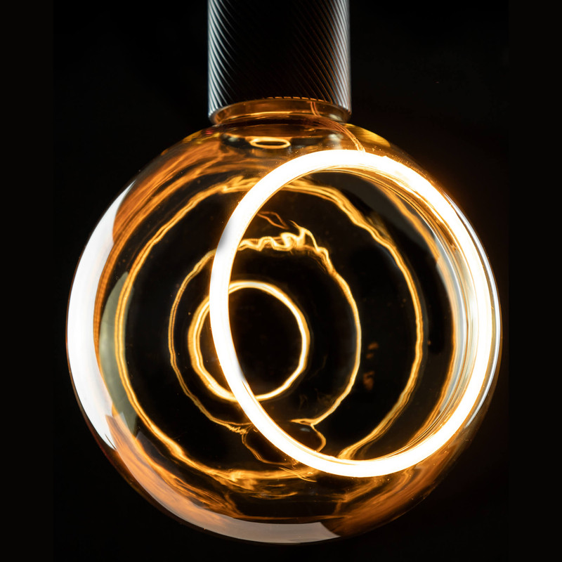LED Floating Globe 150 golden 90° - 4,5W - CRI90 - 2200K - E27  - 300LM