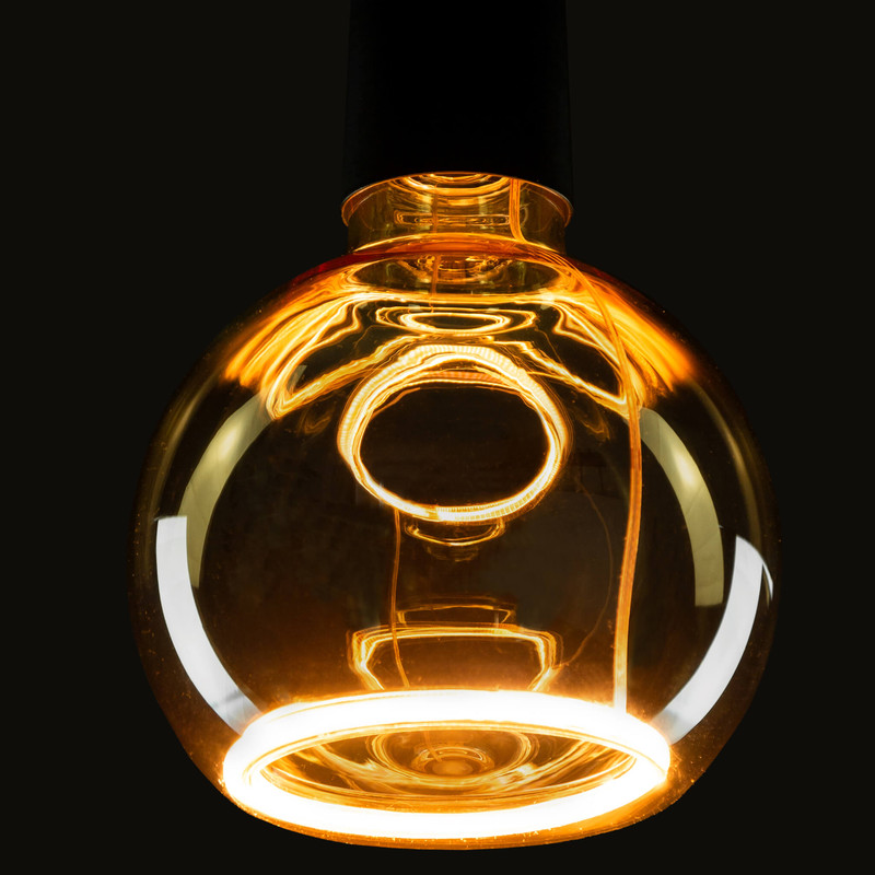 LED Floating Globe 125 golden - 4W - CRI90 - 2200K - E27  - 240LM
