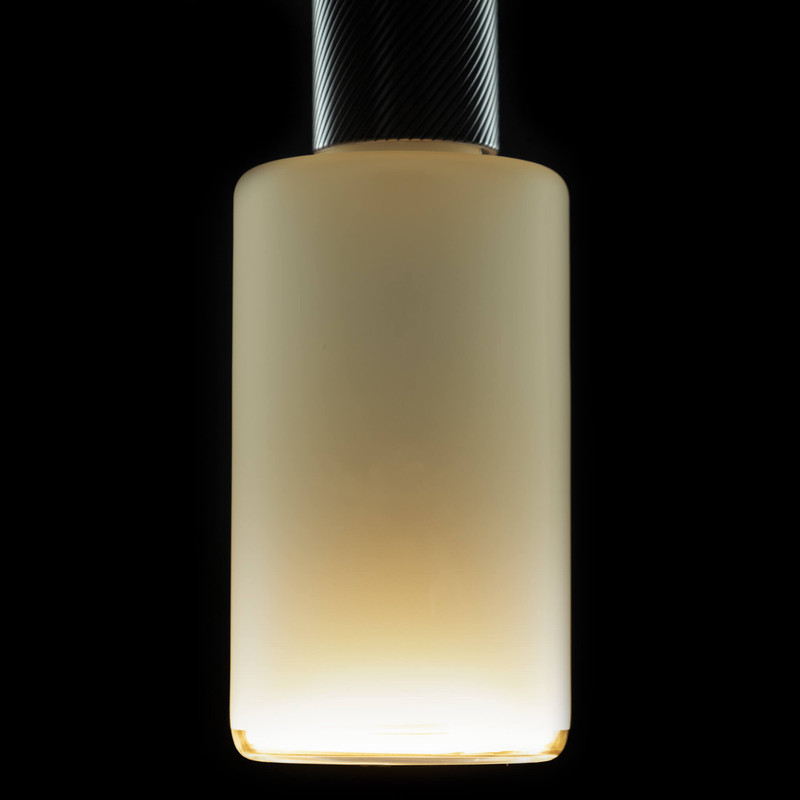 LED FLOATING CYLINDER SMOKEY FROST TUBE - 4,5W - CRI90 - 1900K - E27  - 300LM