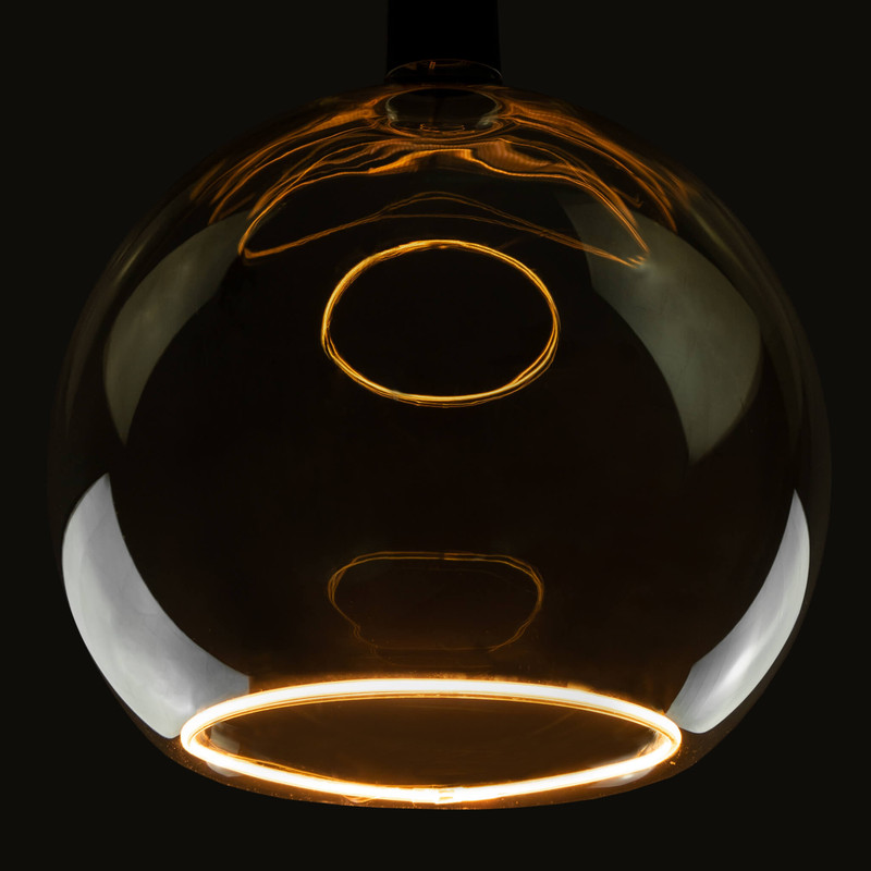 LED Floating Globe 300 smokey grey - 8W - CRI90 - 1900K - E27  - 350LM