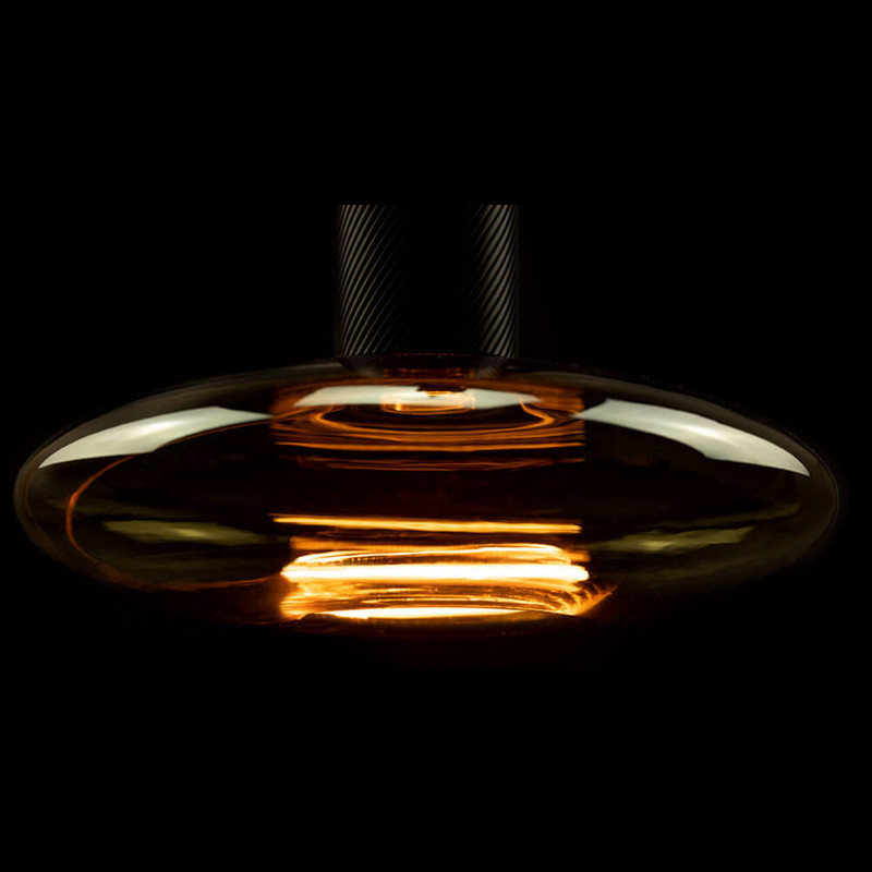 LED Floating Ufo 220 smokey grey - 4W - CRI90 - 1900K - E27  - 185LM