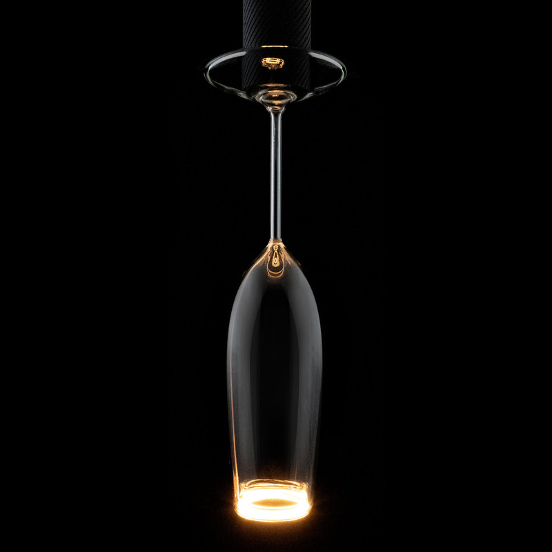 LED FLOATING CHAMPAGNE CLEAR  - 4W - CRI90 - 2200K - E27  - 400LM