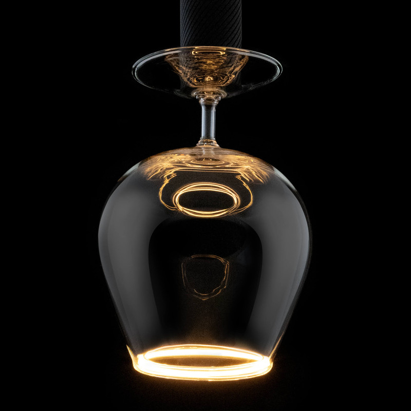 LED FLOATING COGNAC CLEAR - 6W - CRI90 - 2200K - E27  - 600LM