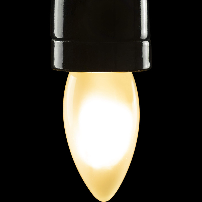 24V LED Candle frosted E27 - 3W - CRI90 - 2000-2700K - E27  - 210LM