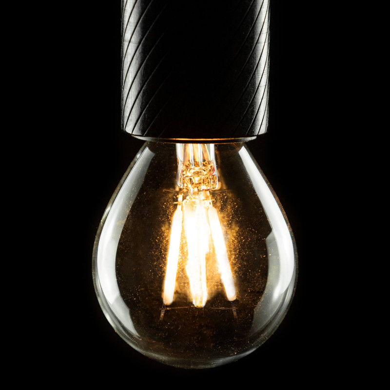 24V LED Drop lamp clear - 3W - CRI90 - 2200K - E14  - 260LM
