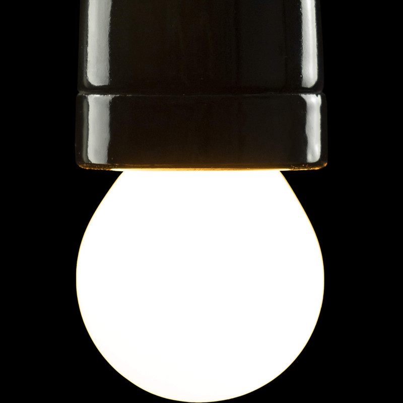 24V LED Golfball G45 milky - 3W - CRI90 - 2200K - E27  - 260LM
