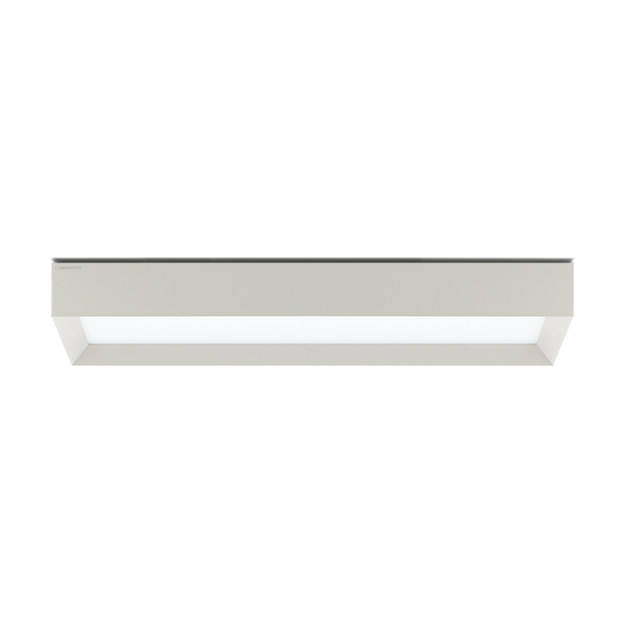 Flo R LED  3K 39W Light Grey Em.