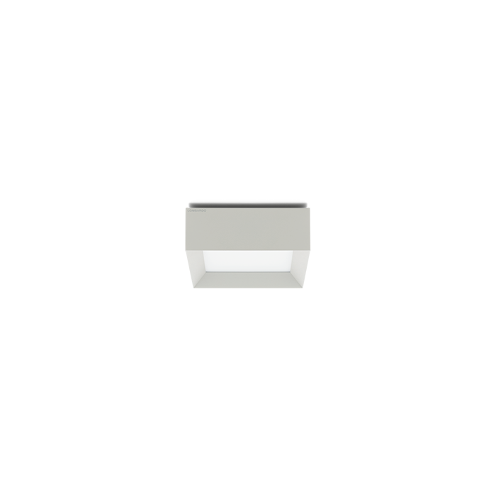 Flo Q 150 LED  3K 10W Light Grey Dali Push