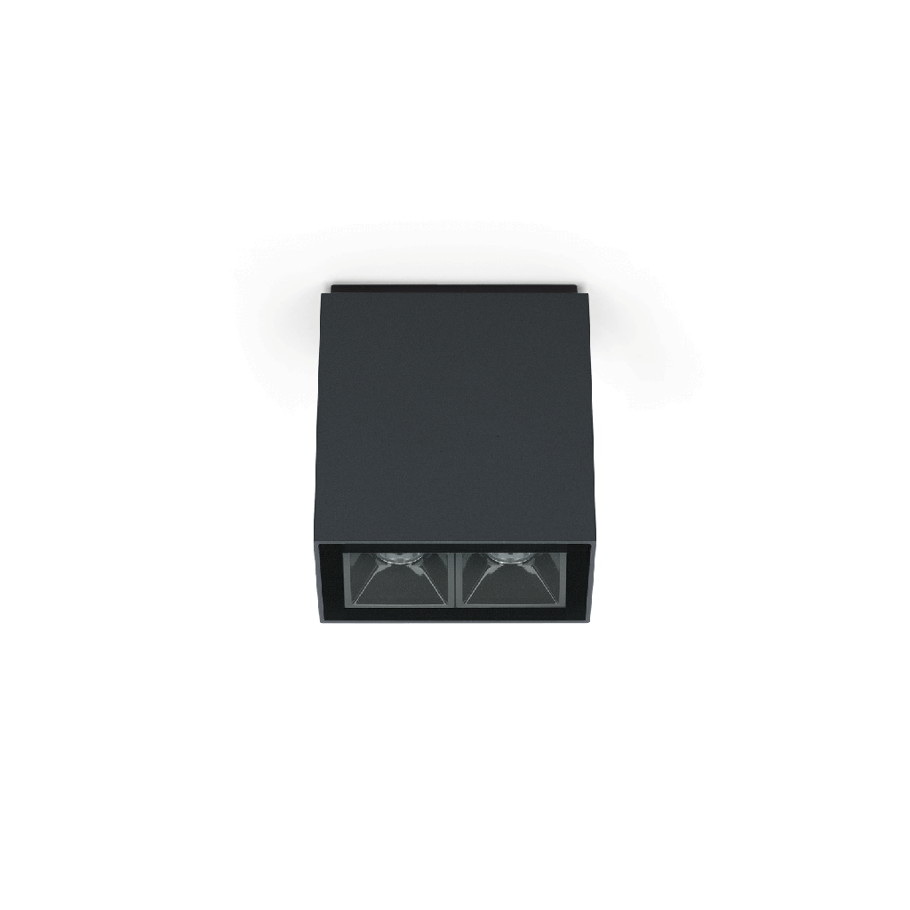 Kura Top X2 LED S 3K 4W Dark Grey