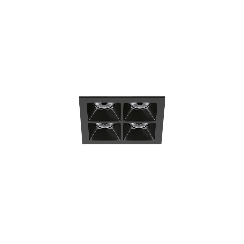 Kura 2X2 LED L 4K 9,5W Nero