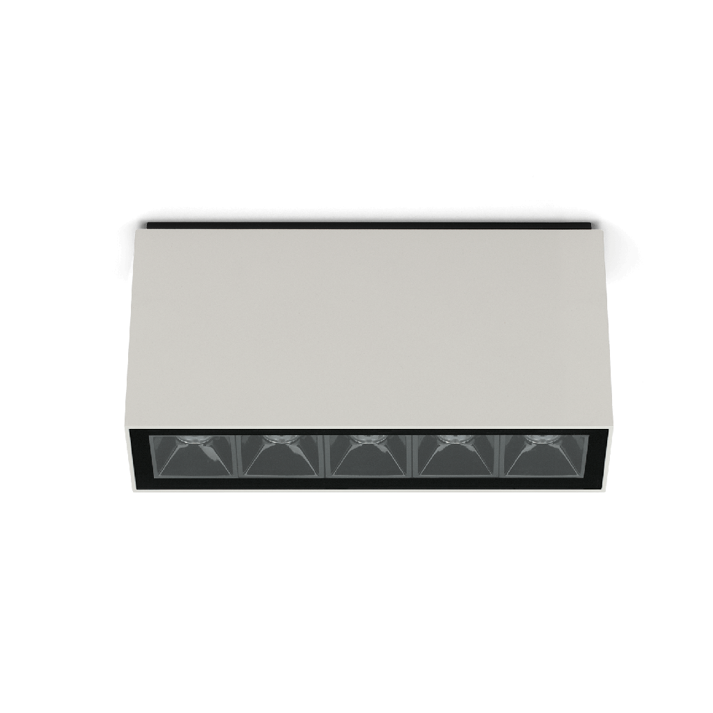 Kura Top X5 LED L 4K 10W Light Grey