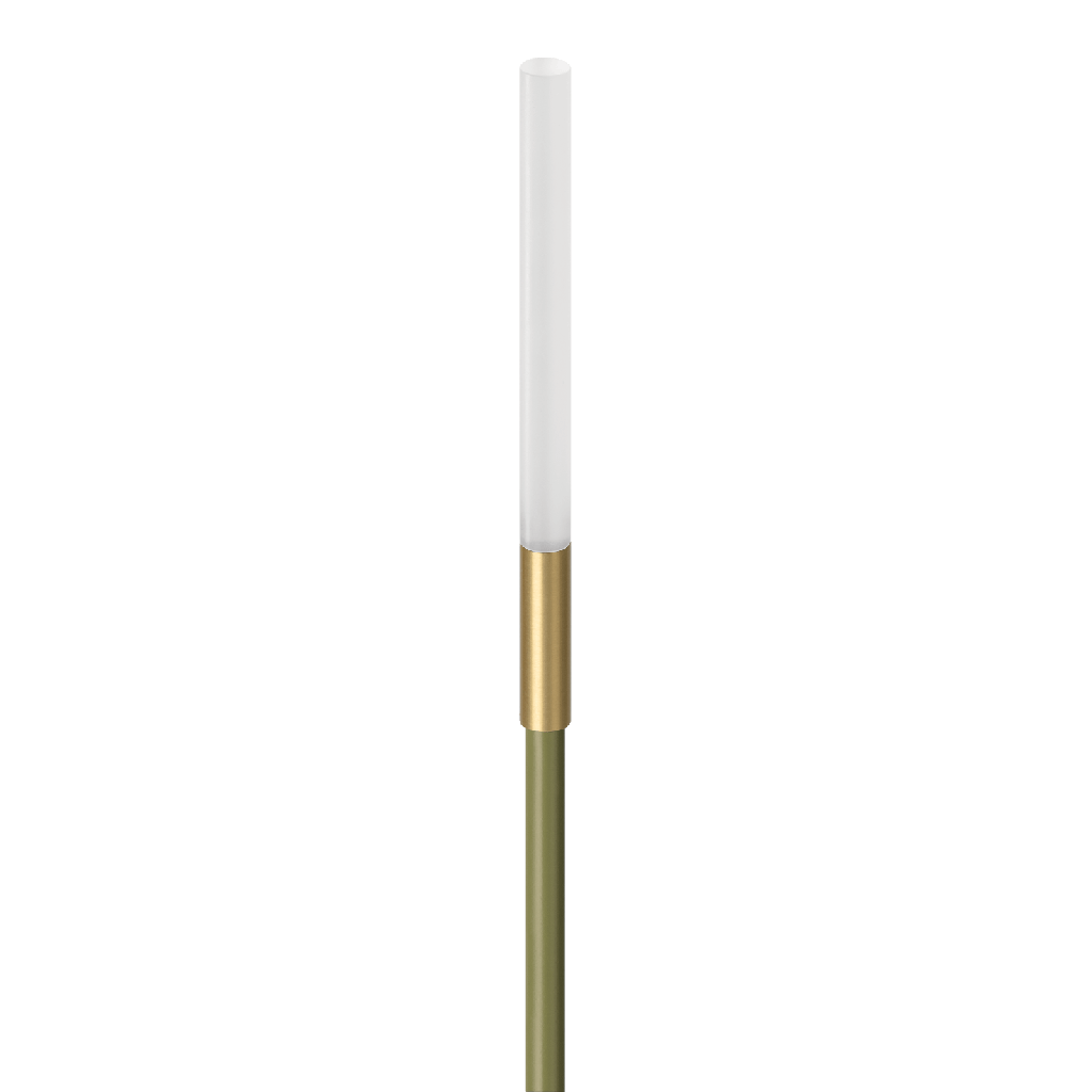 Linfa 80 LED  2.7K 1,5W Verde Ottone